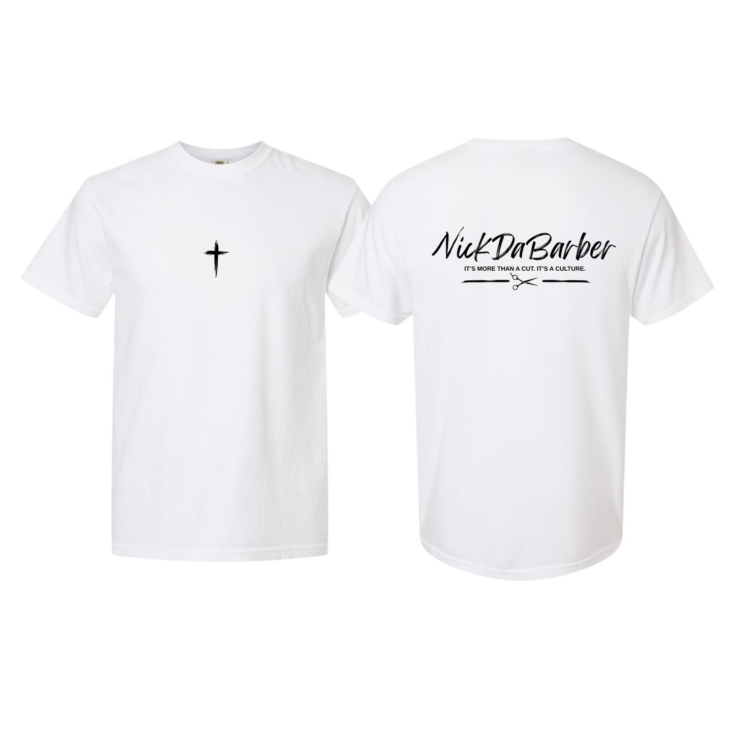 Nick Da Barber Printed T-Shirt (Comfort Colors)