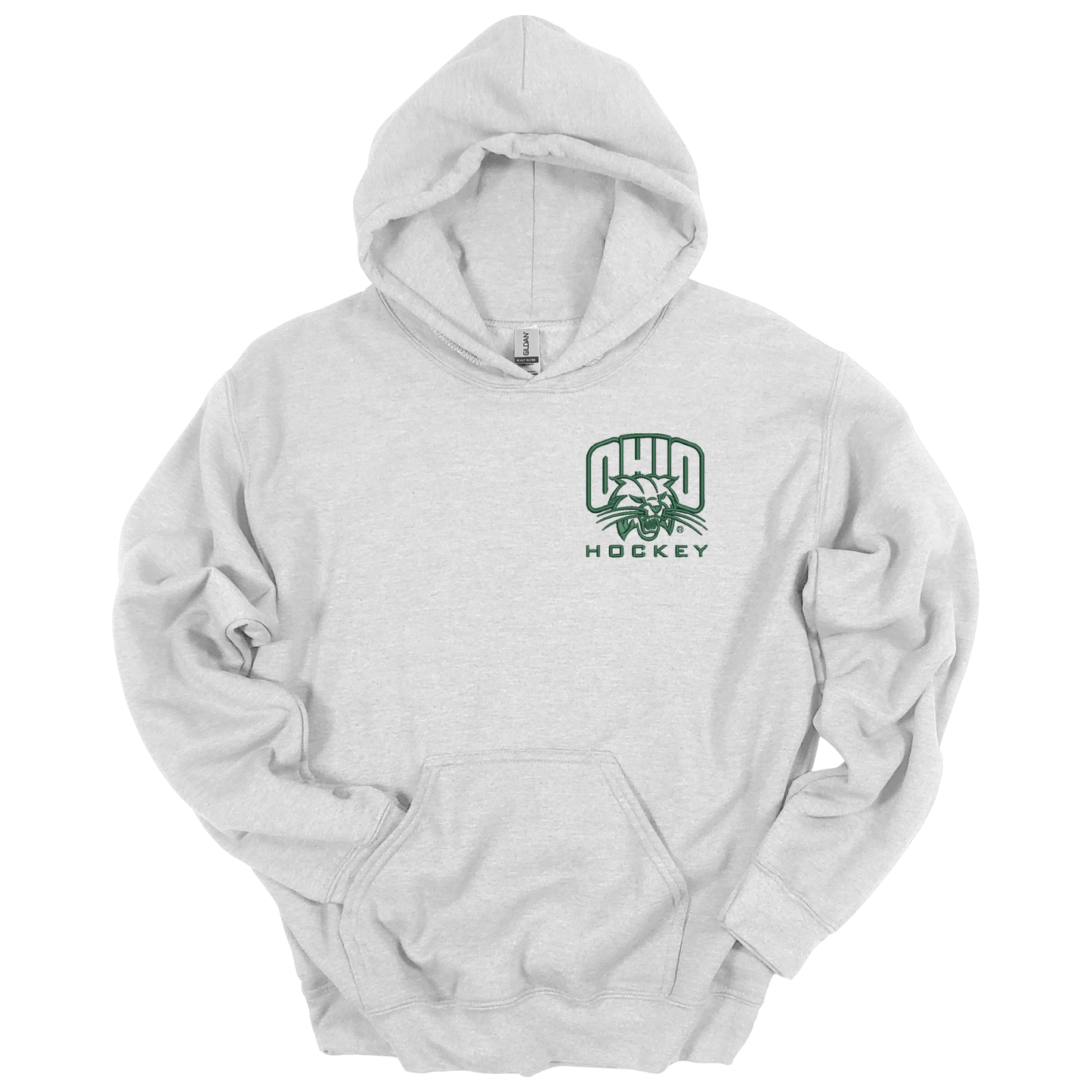 Bobcats Hockey Embroidered Hoodie