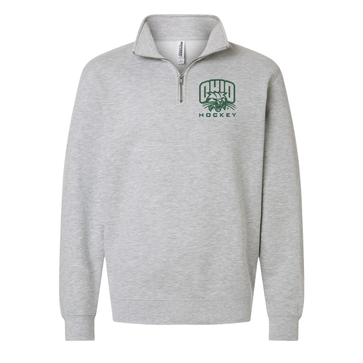 Bobcats Hockey Embroidered 1/4 Zip