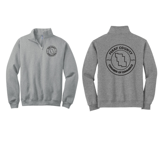 Chamber of Commerce Embroidered 1/4 Zip (Front & Back)