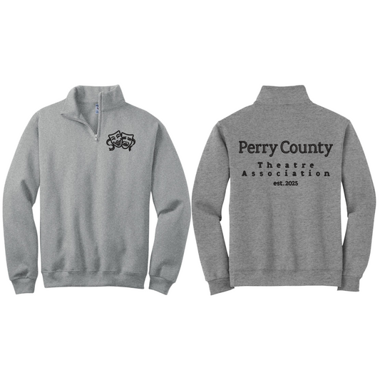 PCTA Est. 2025 Embroidered 1/4 Zip (Chest + Back Logo)