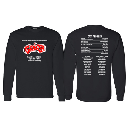 PCTA Grease Printed Long Sleeve