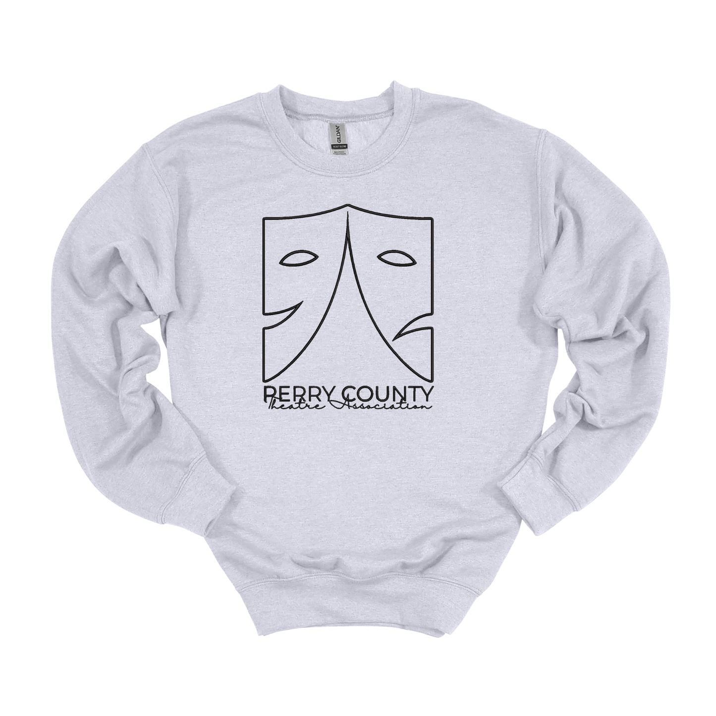 PCTA Mask Embroidered Crewneck