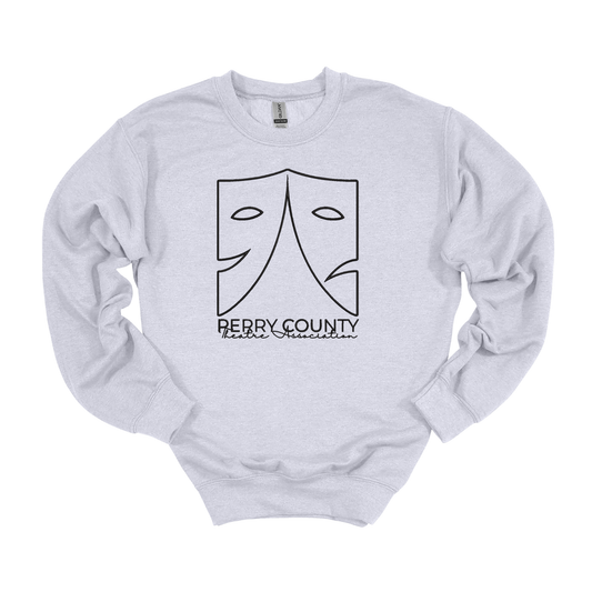 PCTA Mask Embroidered Crewneck