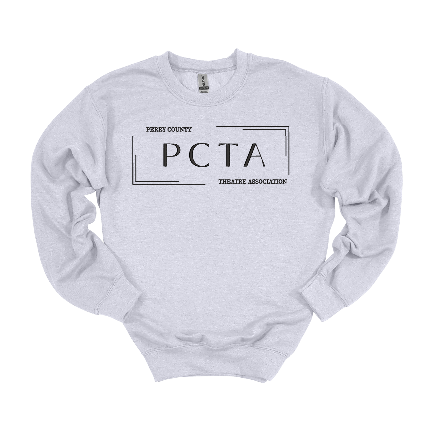 PCTA Frame Embroidered Crewneck
