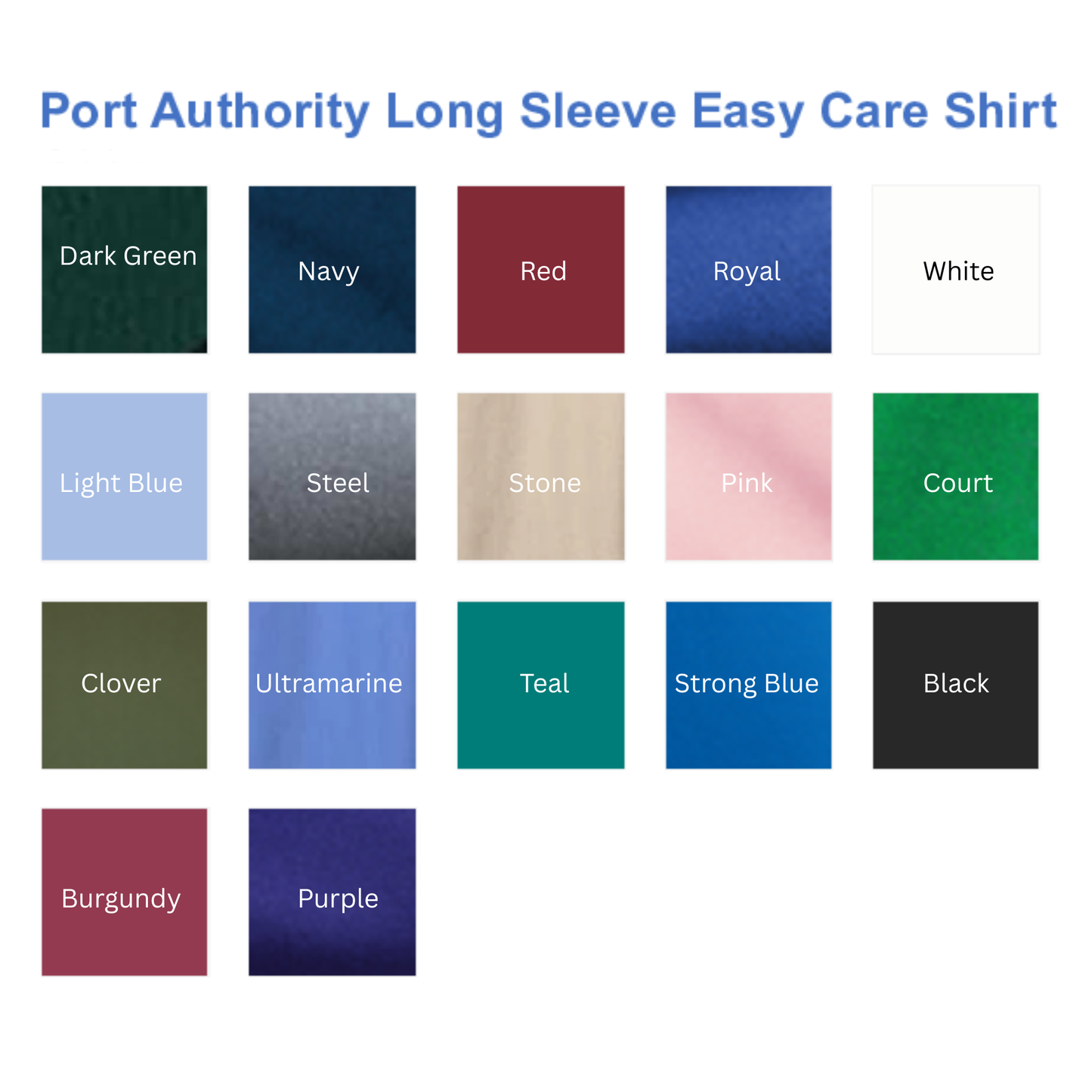 PSB Long Sleeve Dress Shirt (Men's)
