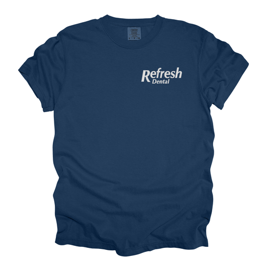 Refresh Dental Embroidered T-Shirt (Comfort Colors)