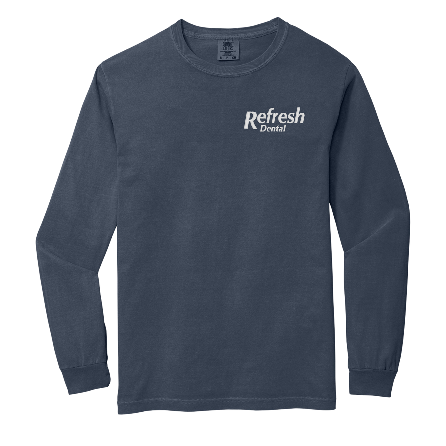 Refresh Dental Embroidered Long Sleeve (Comfort Colors)