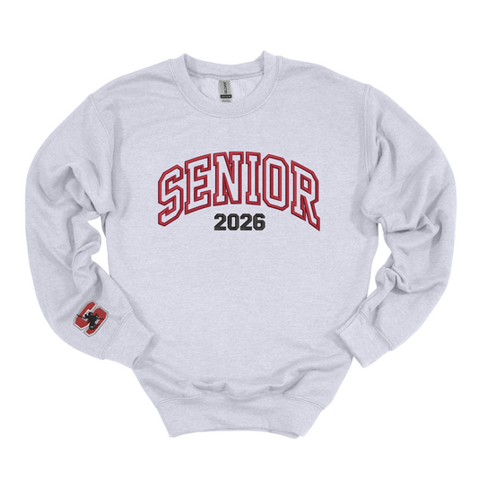 Sheridan Senior Embroidered Crewneck