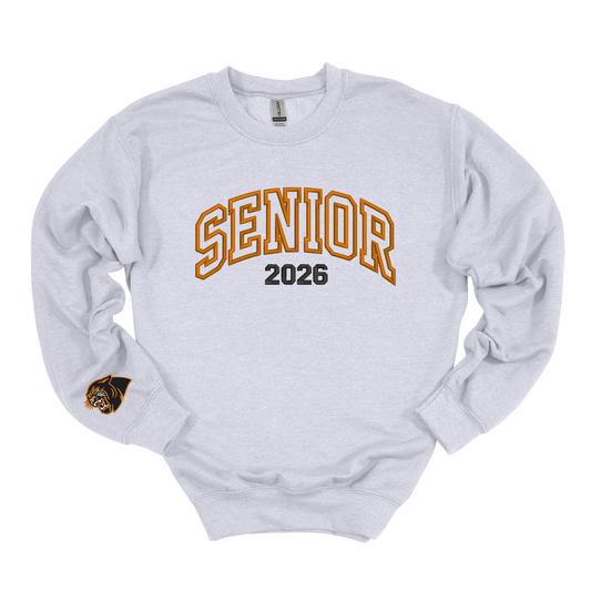 New Lex Senior Embroidered Crewneck