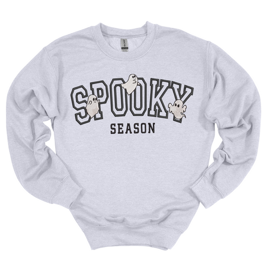 Spooky Season Embroidered Crewneck