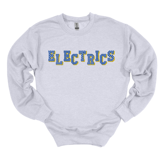 Electrics Pattern Embroidered Sweatshirt