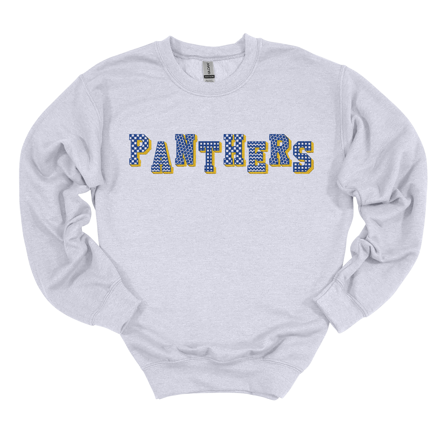 Maysville Panthers Pattern Embroidered Sweatshirt