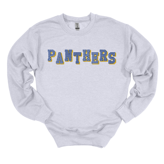 Maysville Panthers Pattern Embroidered Sweatshirt