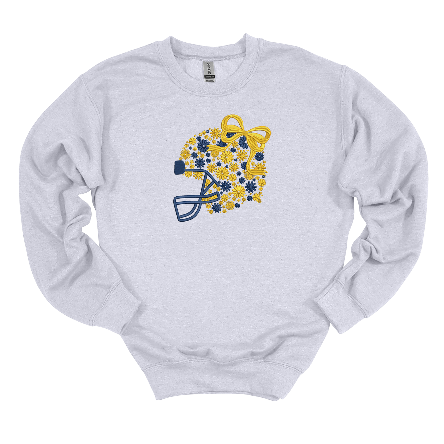 Gales Floral Helmet Embroidered Sweatshirt