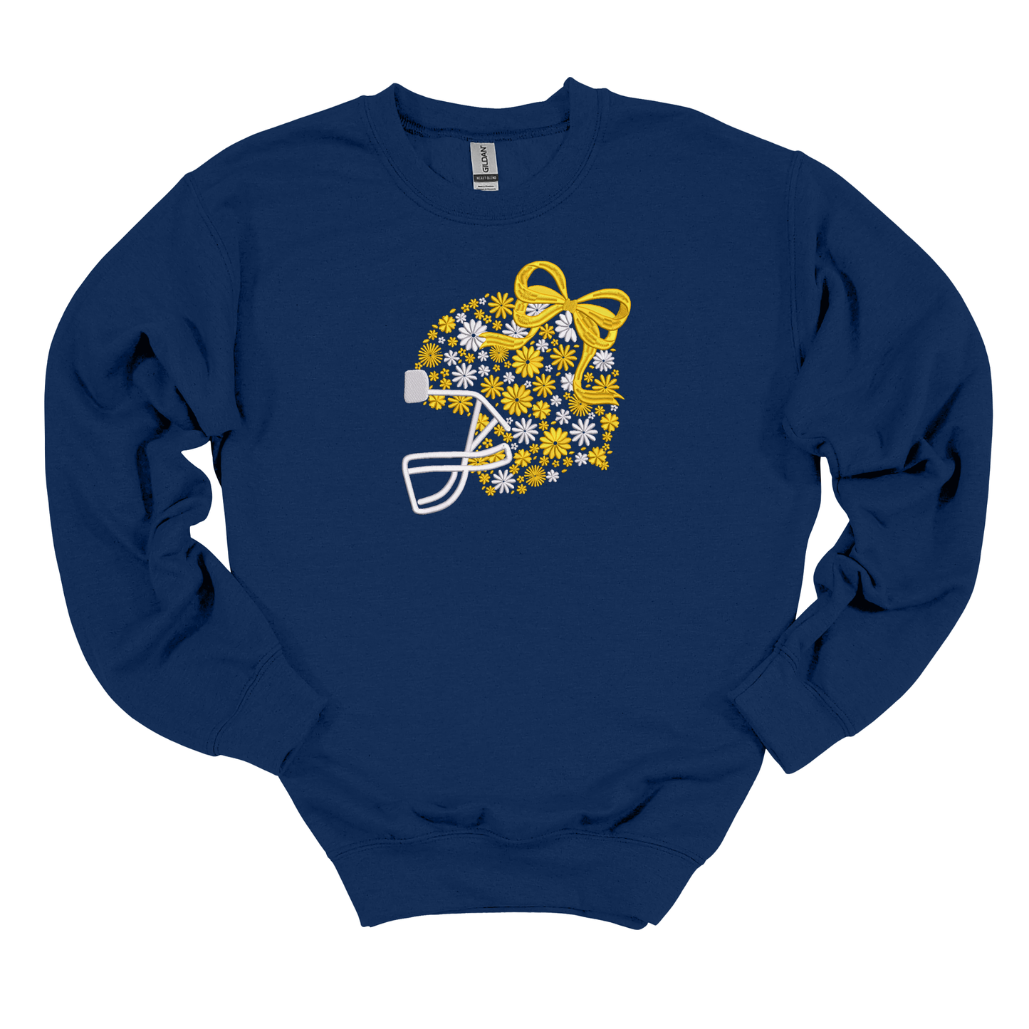 Gales Floral Helmet Embroidered Sweatshirt