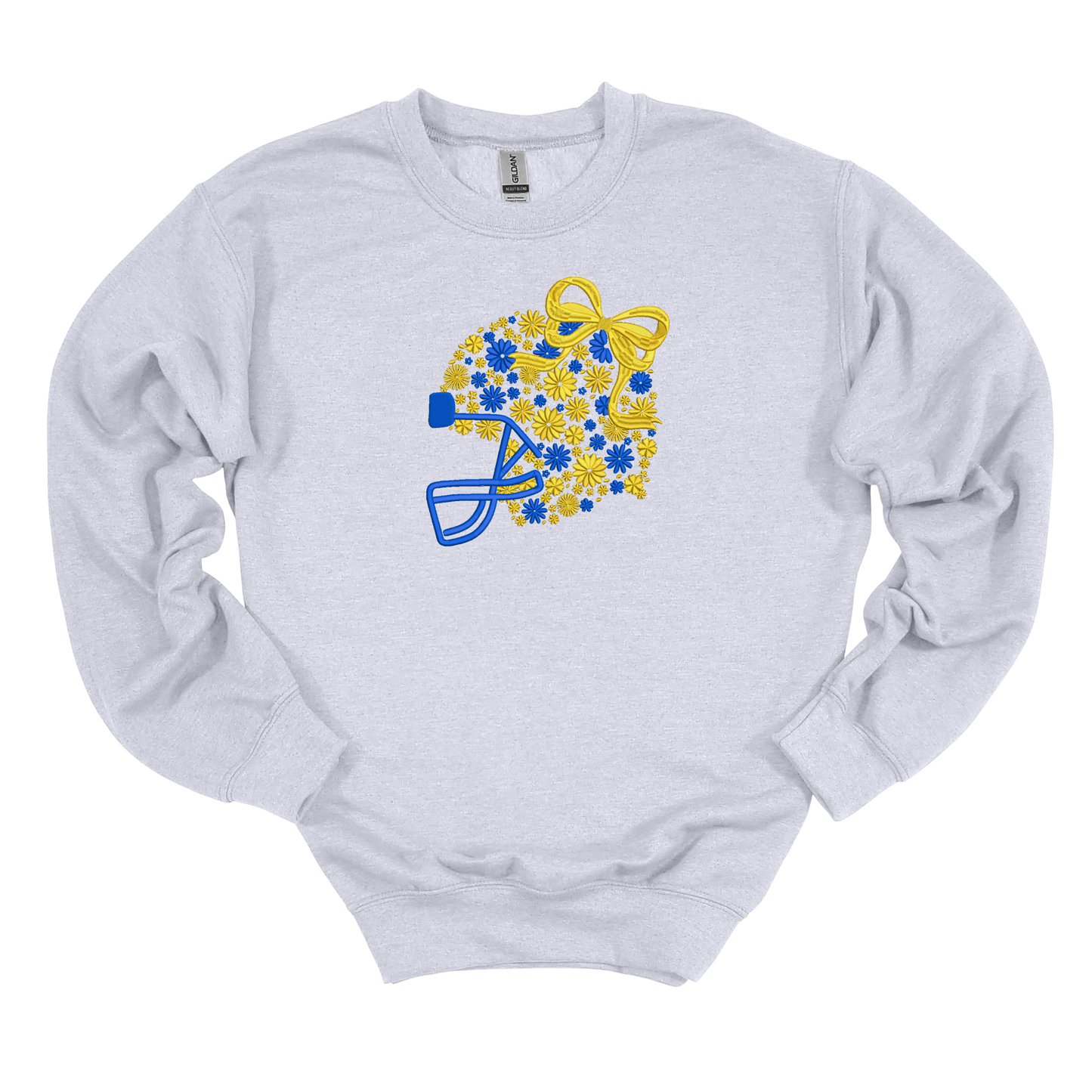 Electrics Floral Helmet Embroidered Sweatshirt