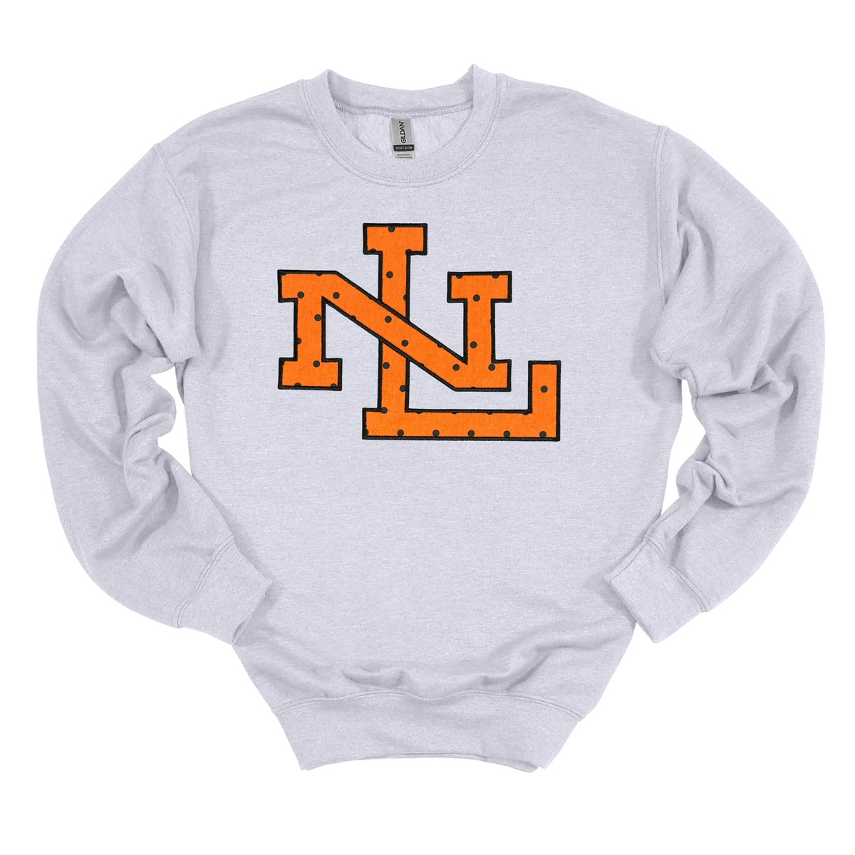 New Lex Polka Dot Embroidered Crew