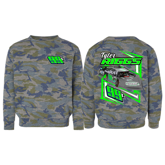 Camo Crewneck Sweatshirt