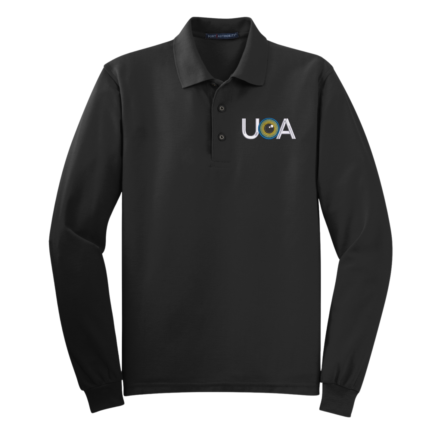 UOA Silk Touch Long Sleeve Polo (Men's)