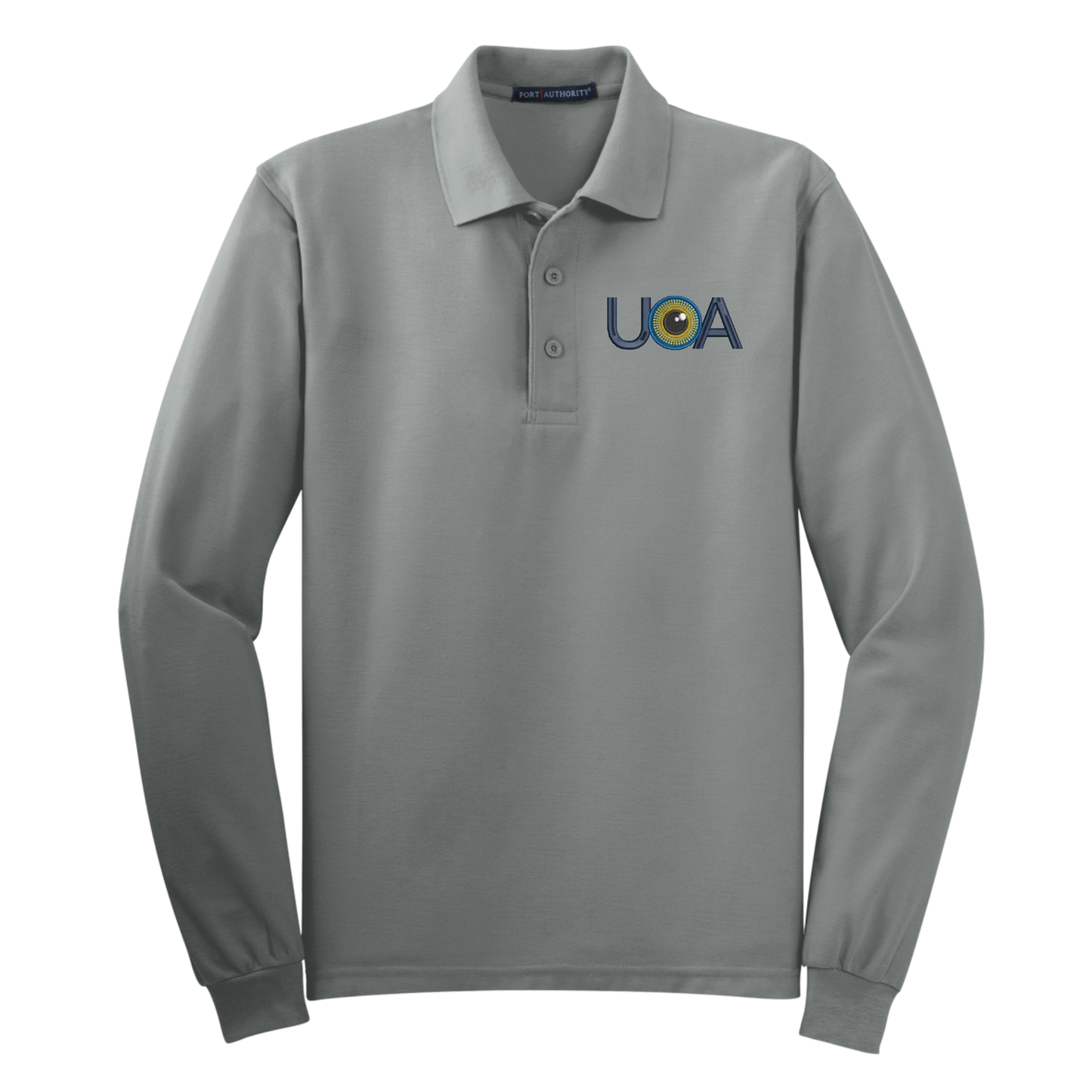 UOA Silk Touch Long Sleeve Polo (Men's)