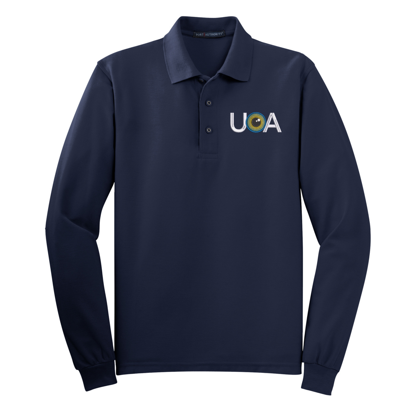 UOA Silk Touch Long Sleeve Polo (Men's)
