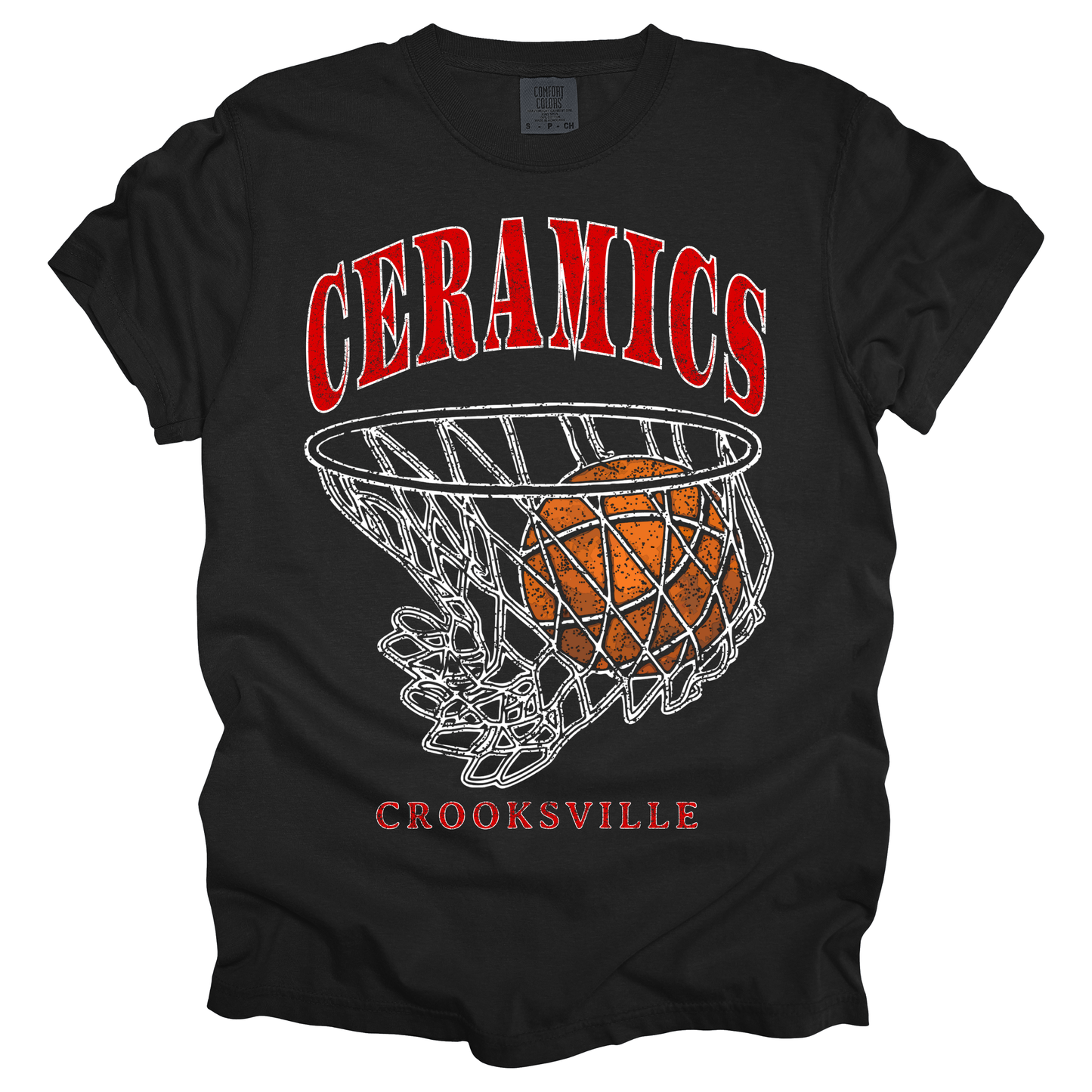 Vintage Ceramics Basketball T-Shirt