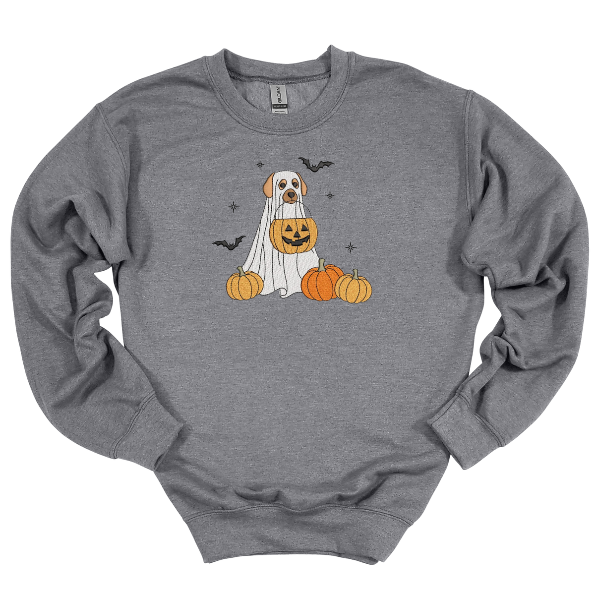 Trick or Treats Embroidered Crewneck