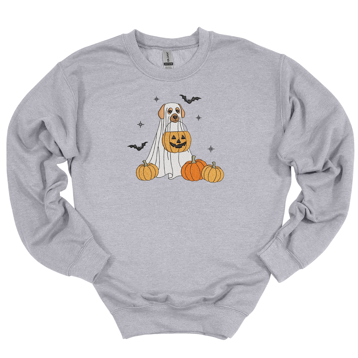 Trick or Treats Embroidered Crewneck