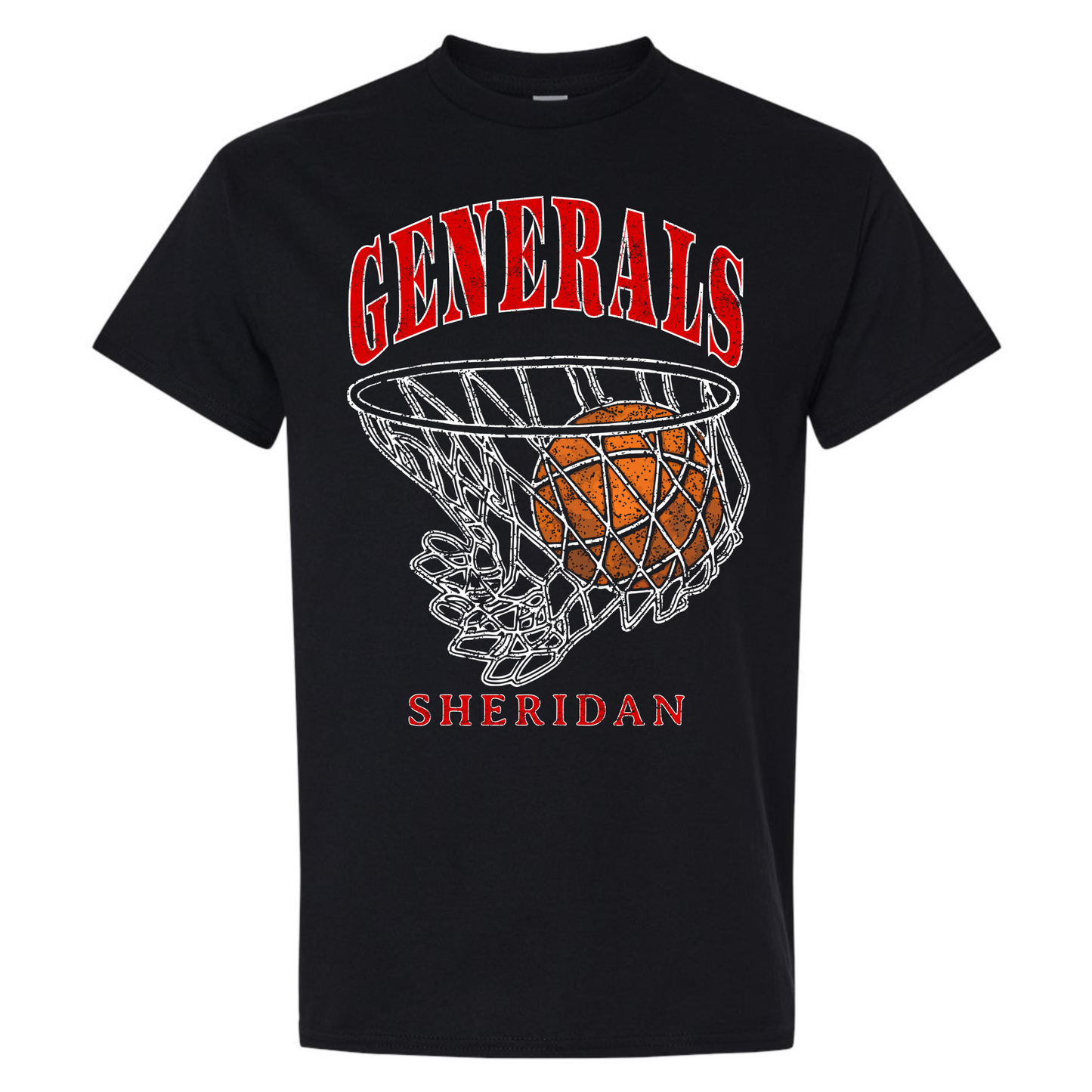 Vintage Generals Basketball T-Shirt