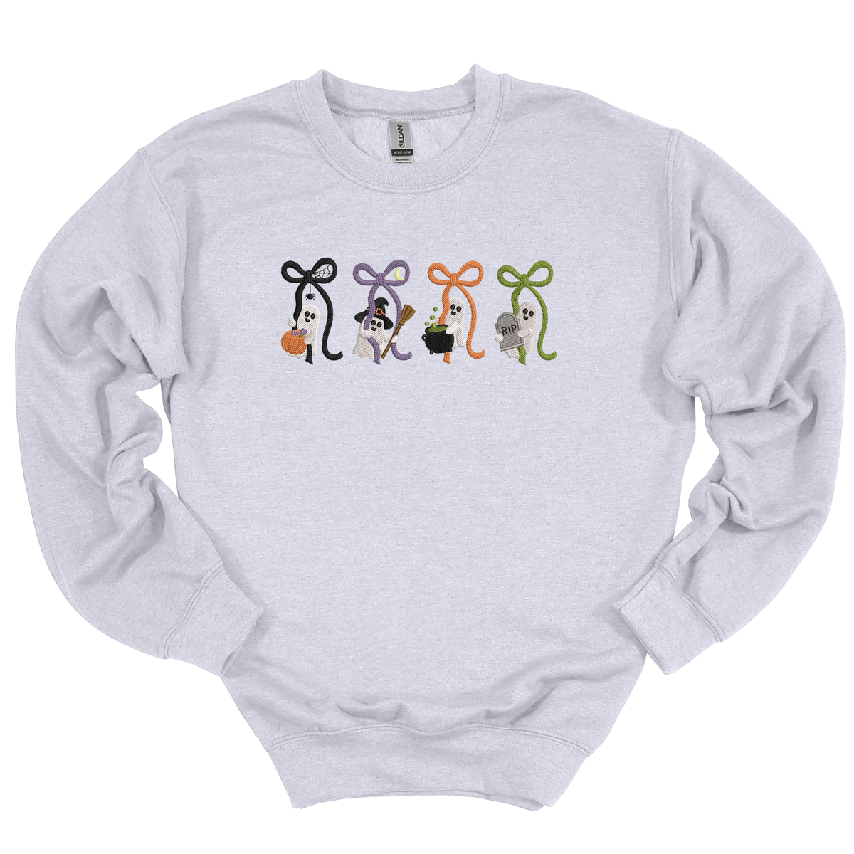 Boos & Bows Embroidered Crewneck