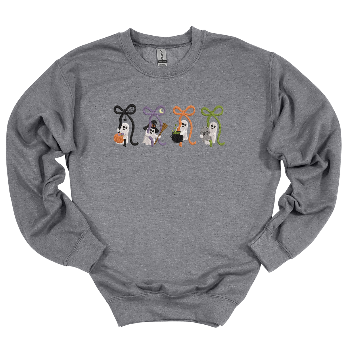Boos & Bows Embroidered Crewneck