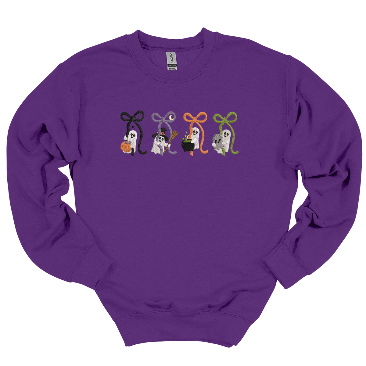 Boos & Bows Embroidered Crewneck