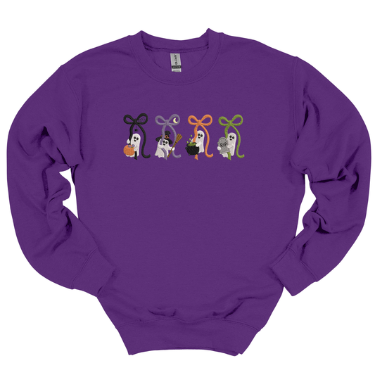 Boos & Bows Embroidered Crewneck