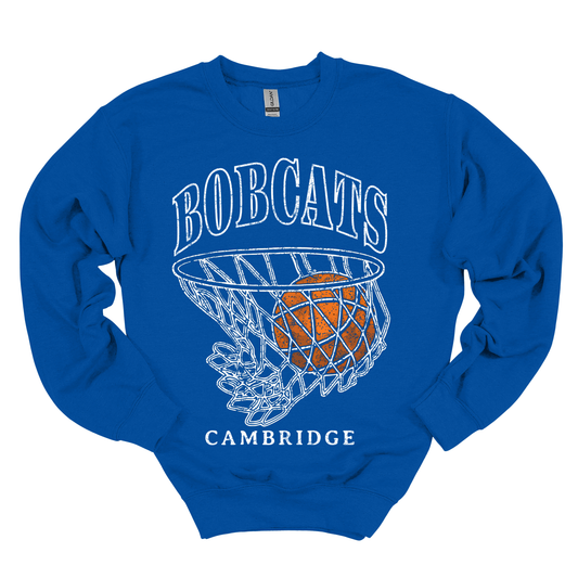 Vintage Cambridge Basketball Sweatshirt