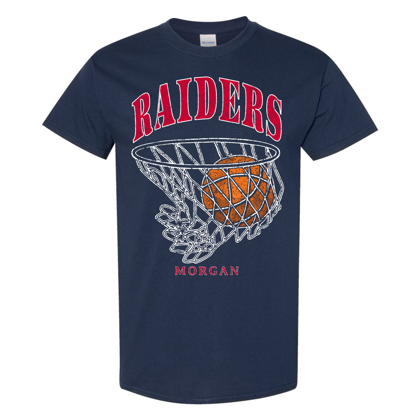 Vintage Raiders Basketball T-Shirt