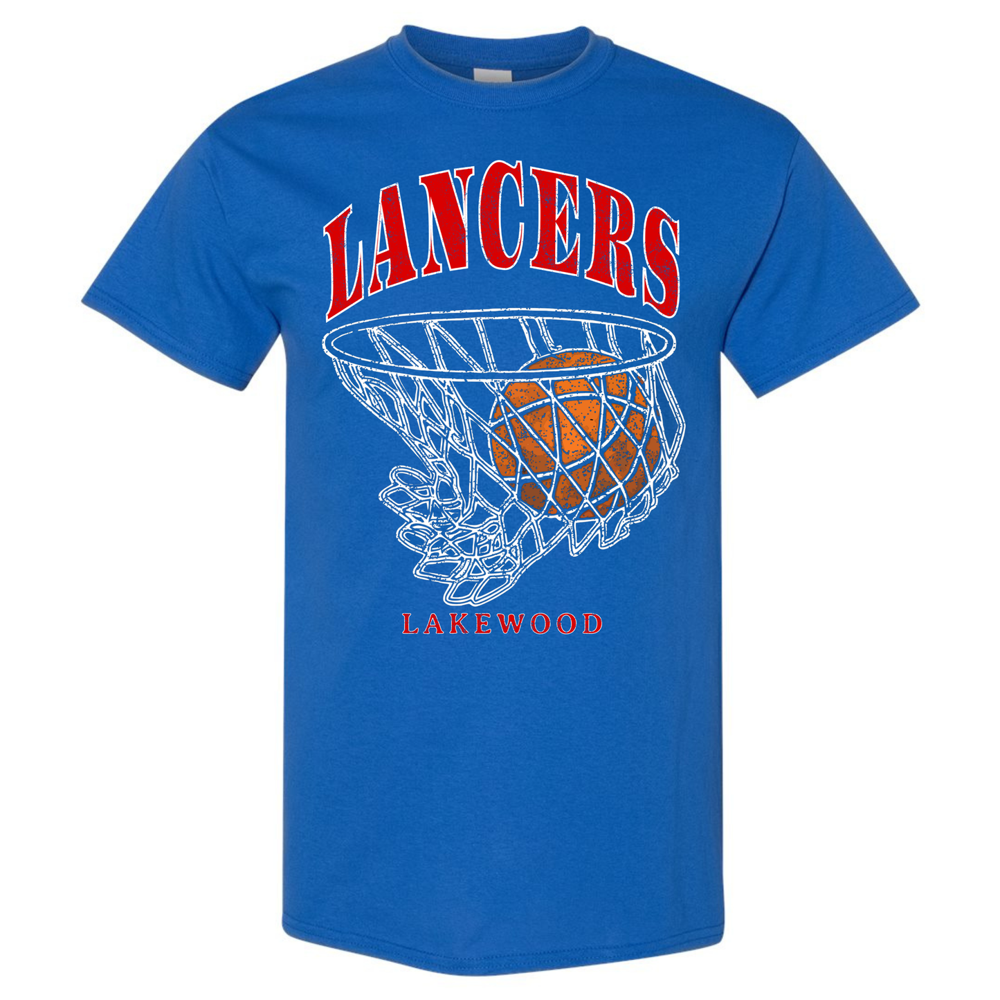 Vintage Lancers Basketball T-Shirt