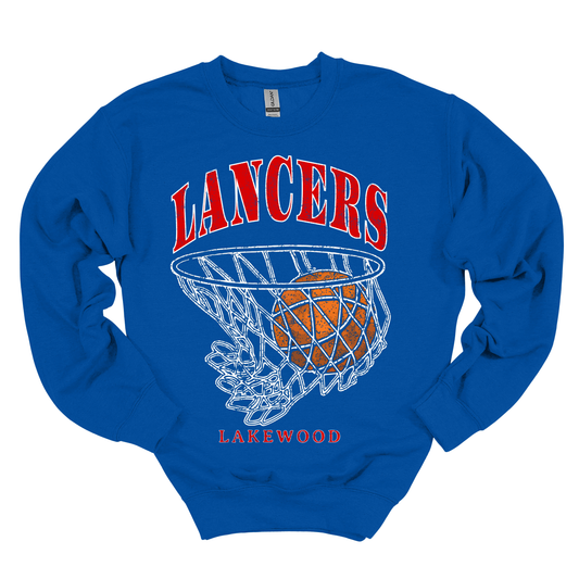 Vintage Lancers Basketball Sweatshirt