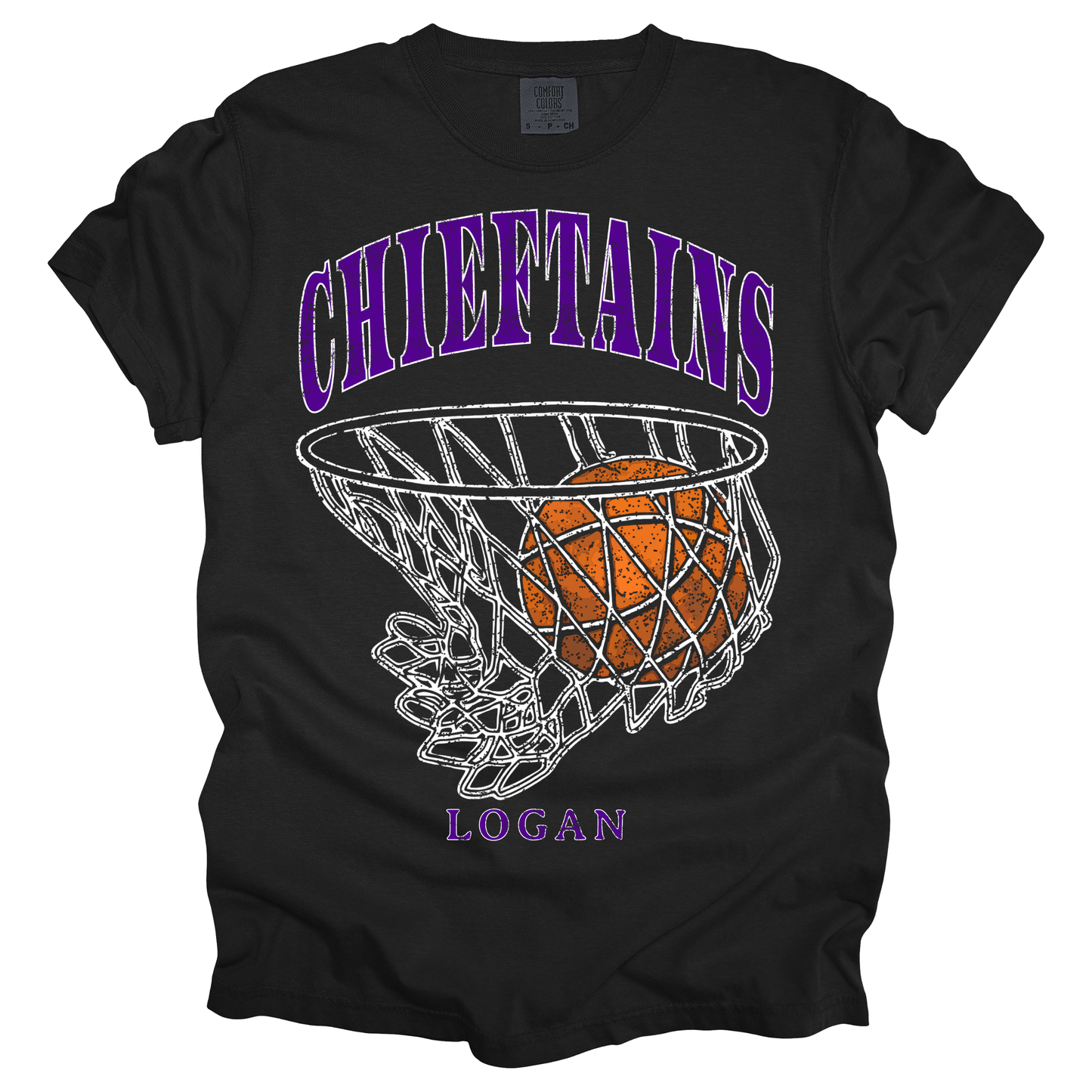 Vintage Chieftains Basketball T-Shirt