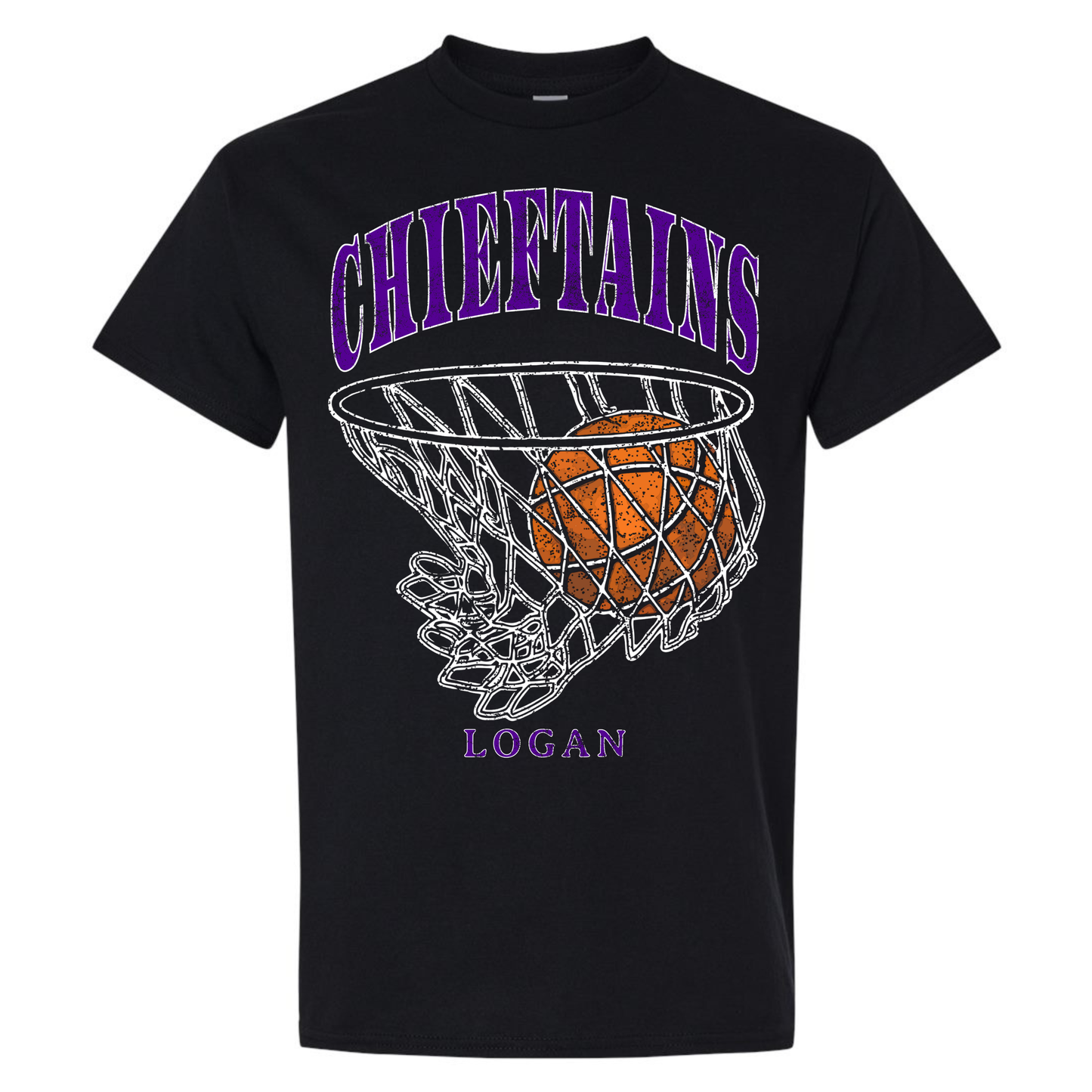 Vintage Chieftains Basketball T-Shirt