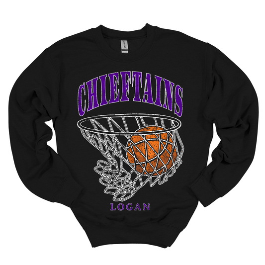 Vintage Chieftains Basketball Sweatshirt