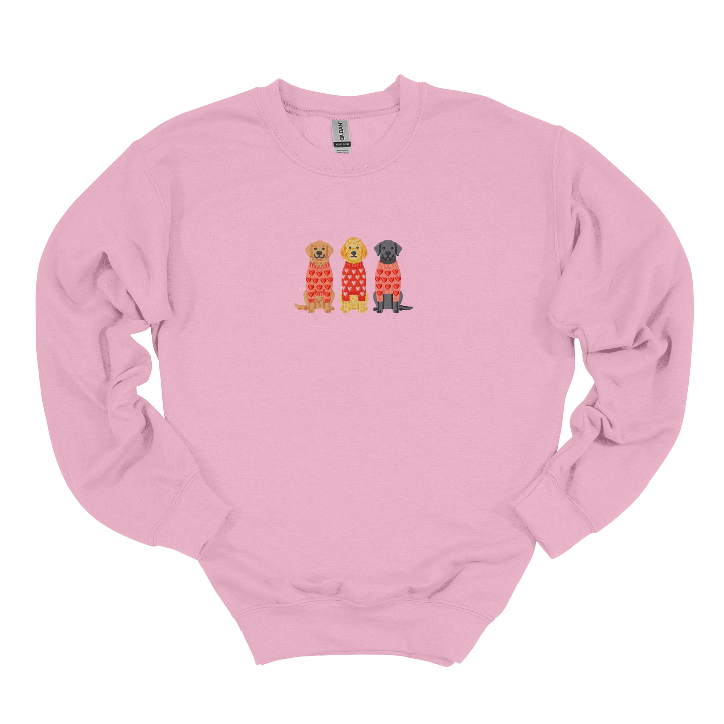 Puppy Love Embroidered Sweatshirt