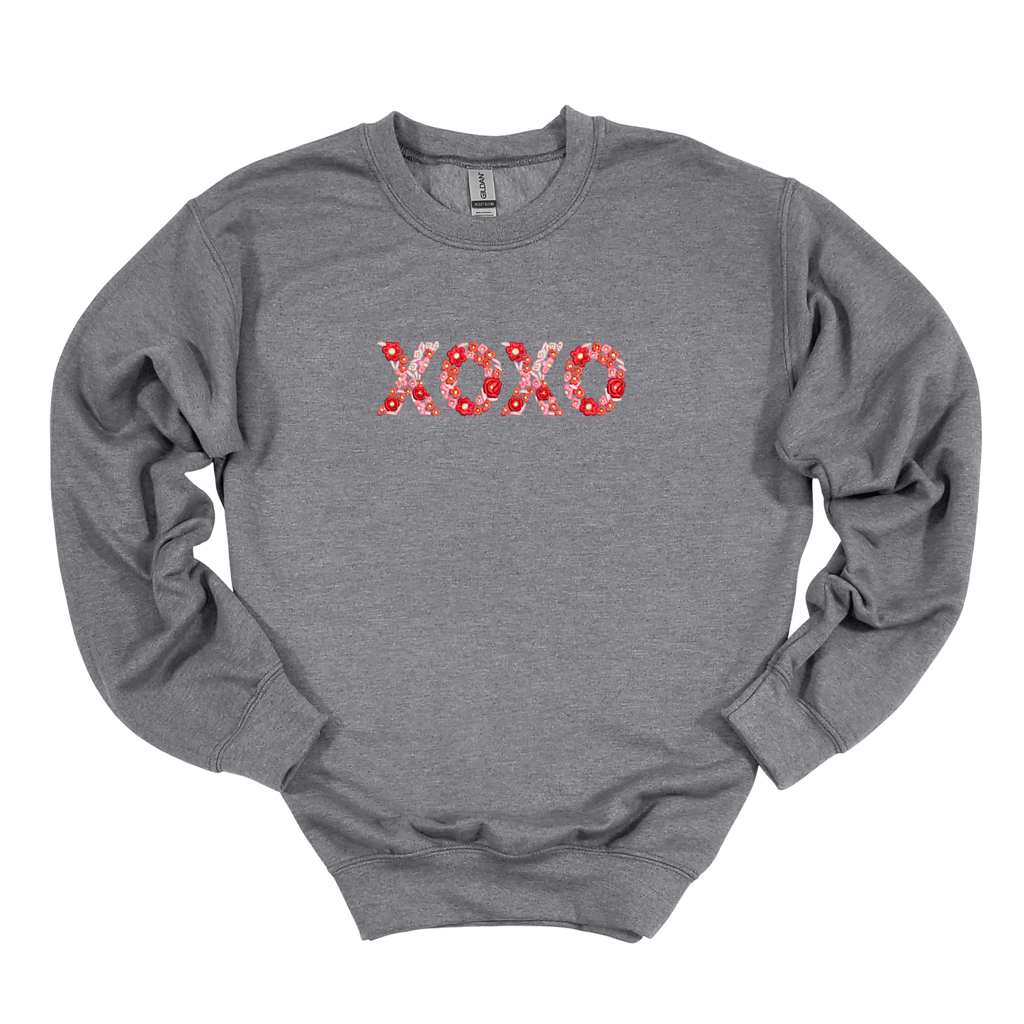 XOXO Embroidered Sweatshirt