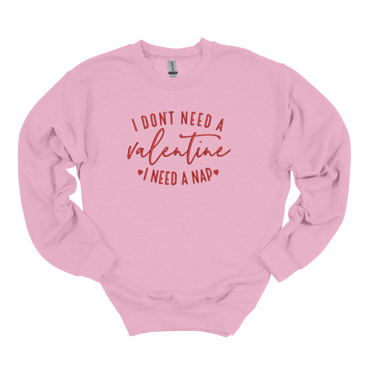 I Need a Nap Embroidered Sweatshirt