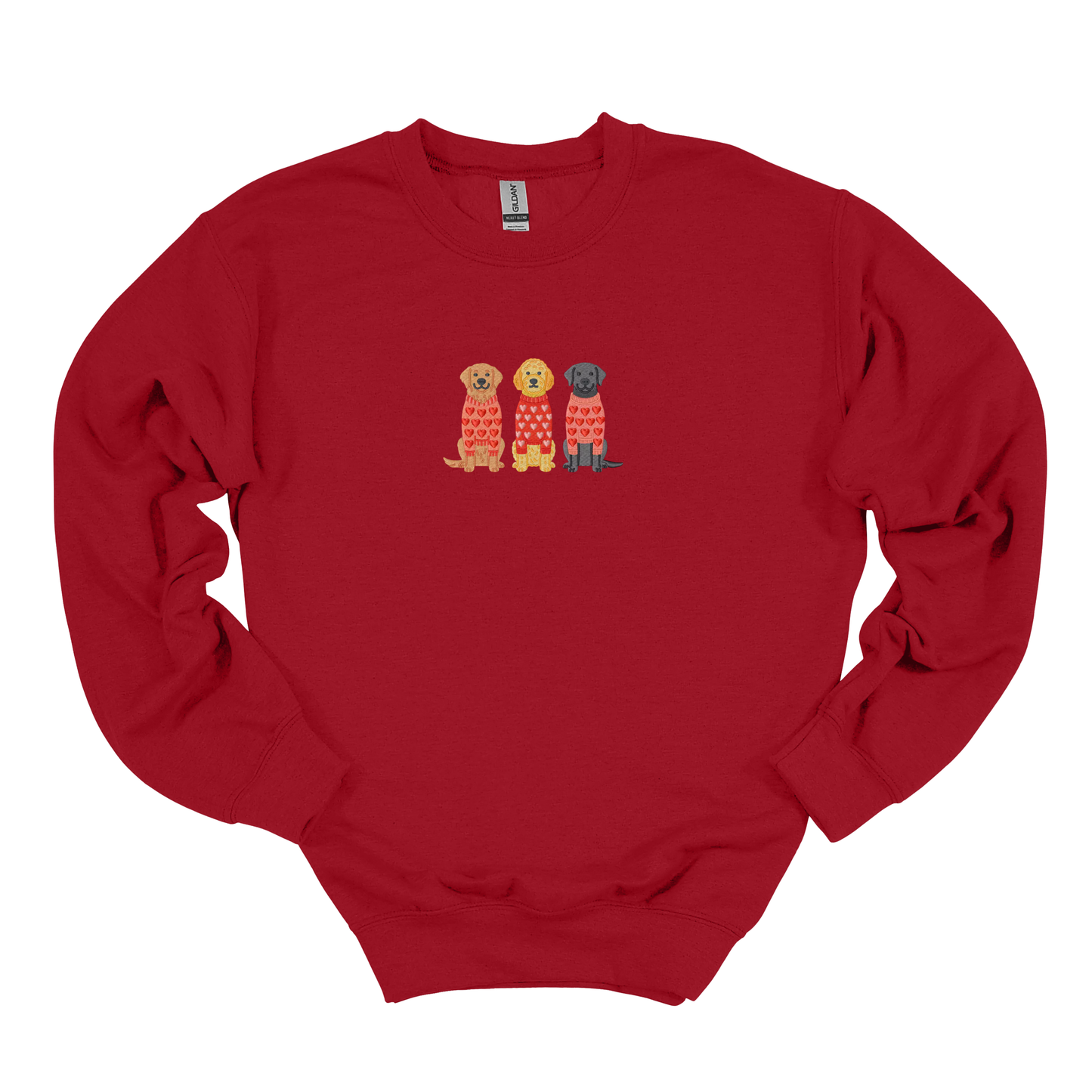 Puppy Love Embroidered Sweatshirt