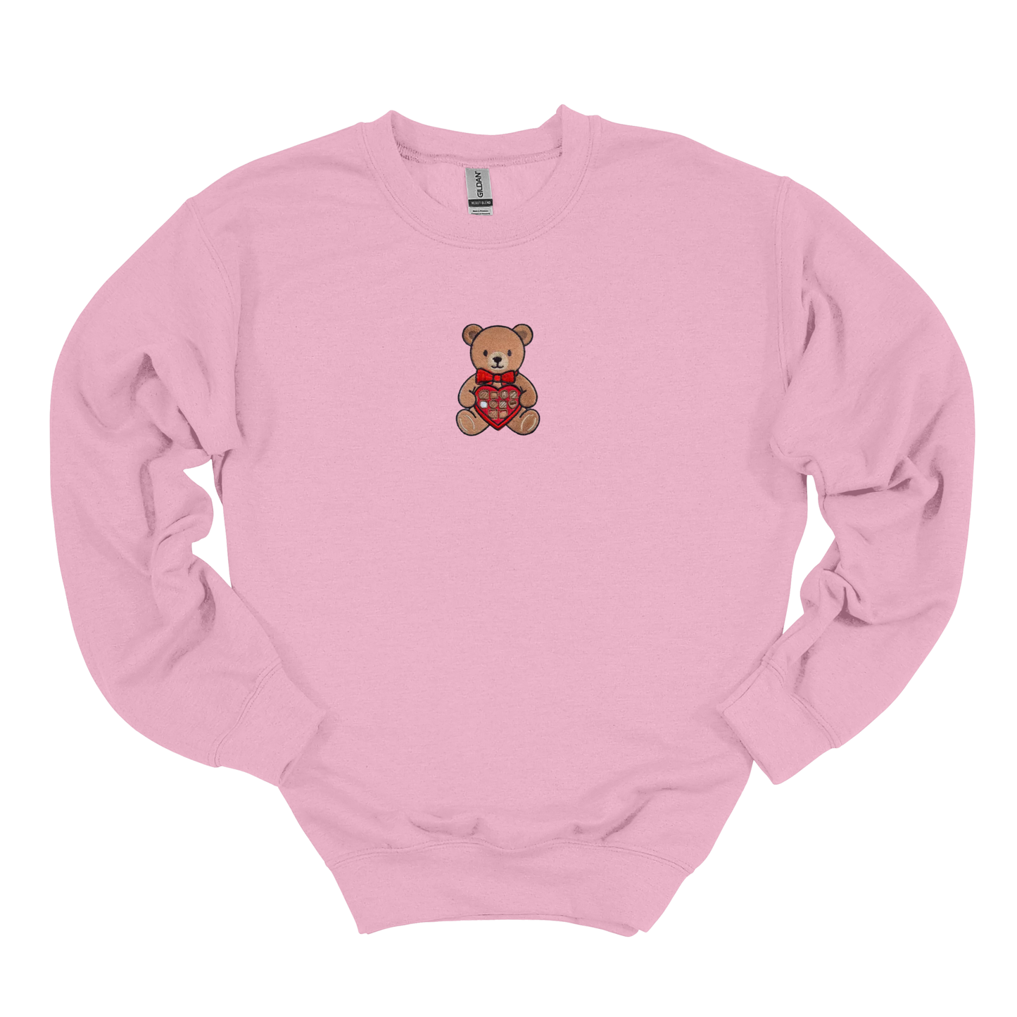 Chocolate Bear Embroidered Sweatshirt