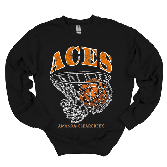 Vintage Aces Basketball Sweatshirt