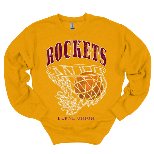 Vintage Rockets Basketball Sweatshirt