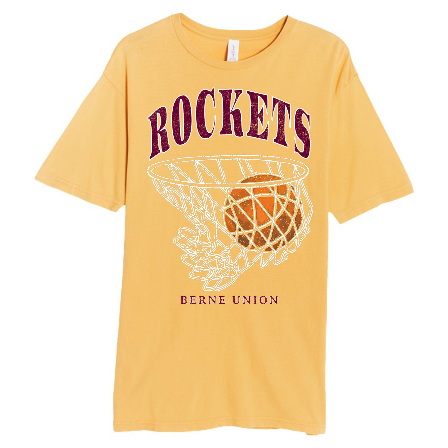 Vintage Rockets Basketball T-Shirt
