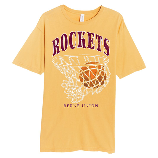 Vintage Rockets Basketball T-Shirt